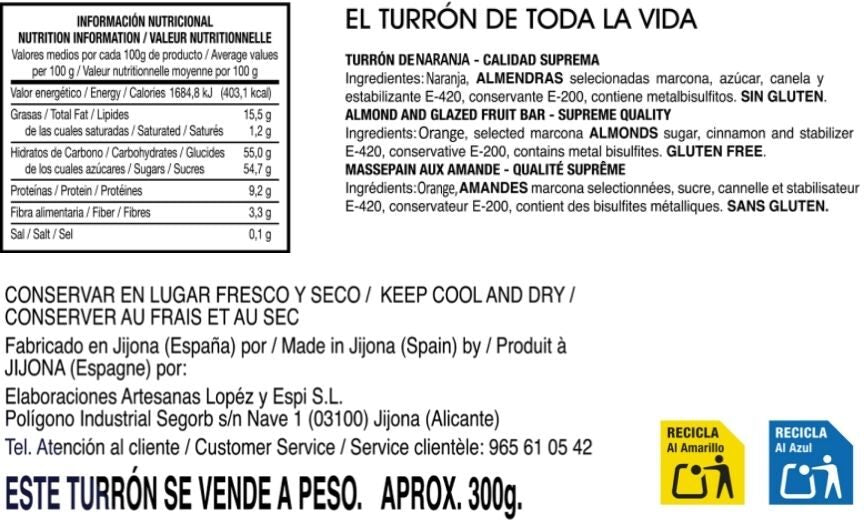 Selekcja Turrón Hijos de Manuel Picó