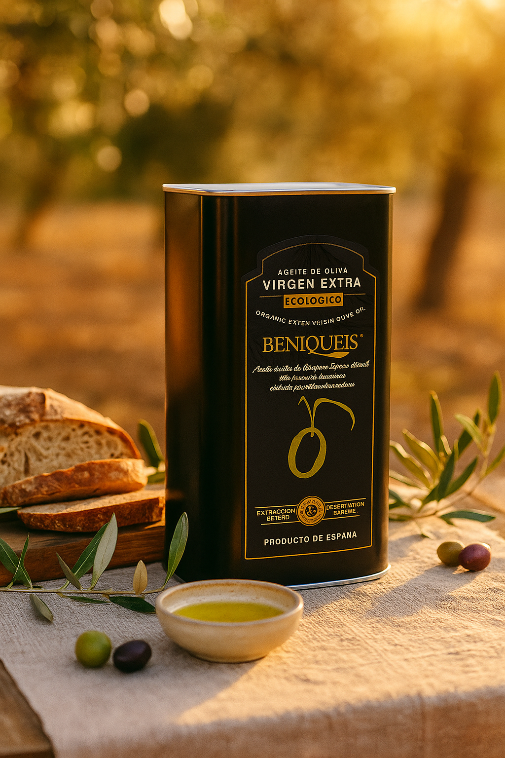 Beniqueis Organiczna Oliwa z oliwek Extra Virgin