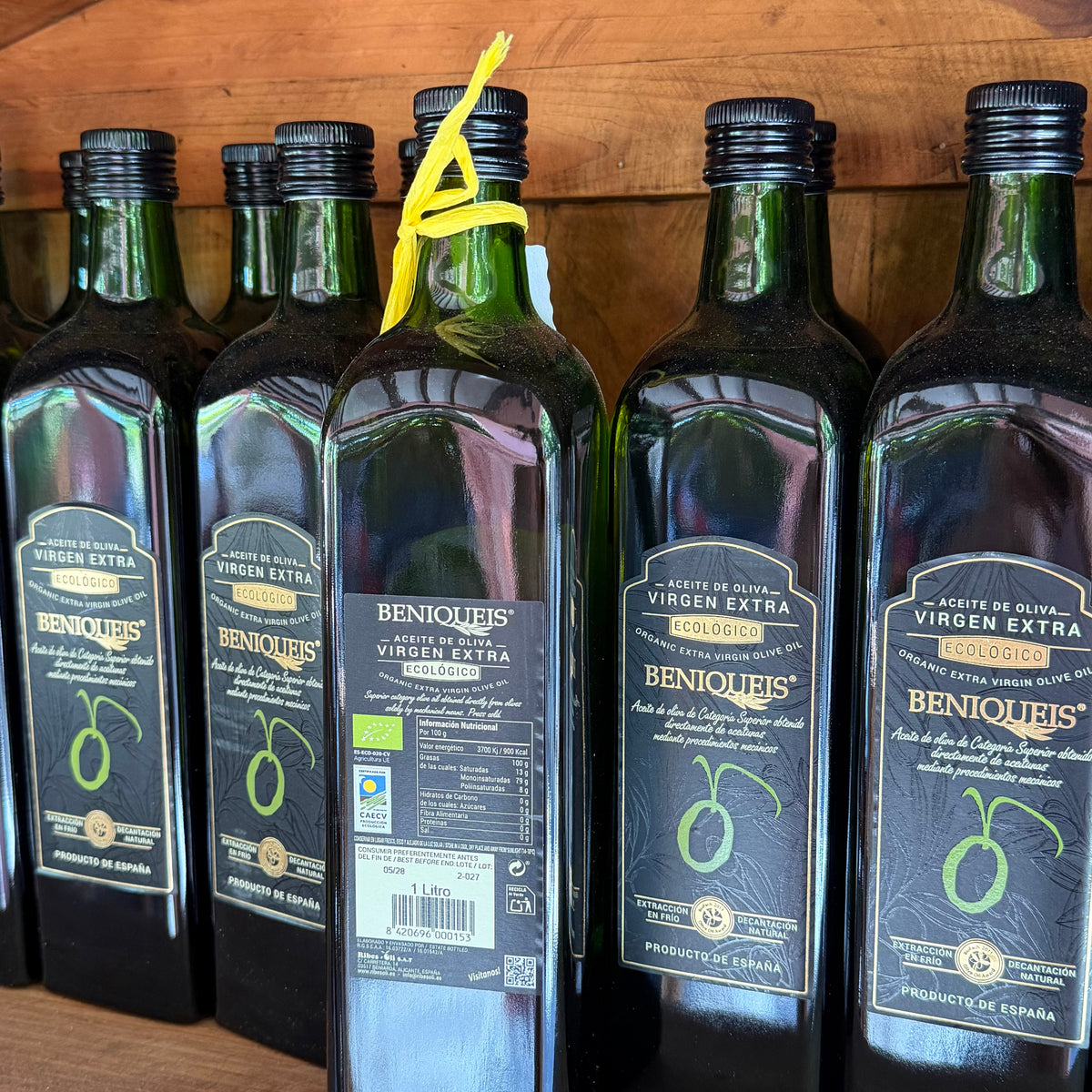 1L Ekologiczna Oliwa z oliwek Extra Virgin Beniqueis