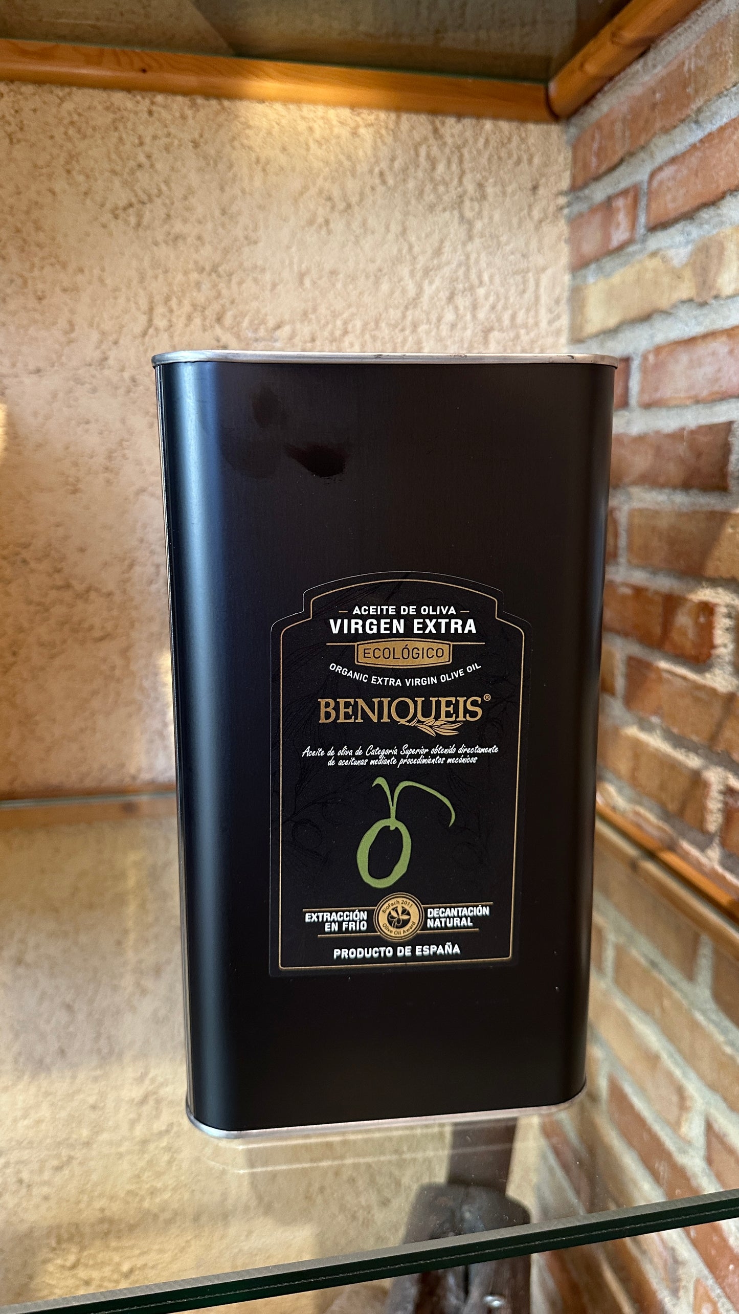 Beniqueis Organiczna Oliwa z oliwek Extra Virgin