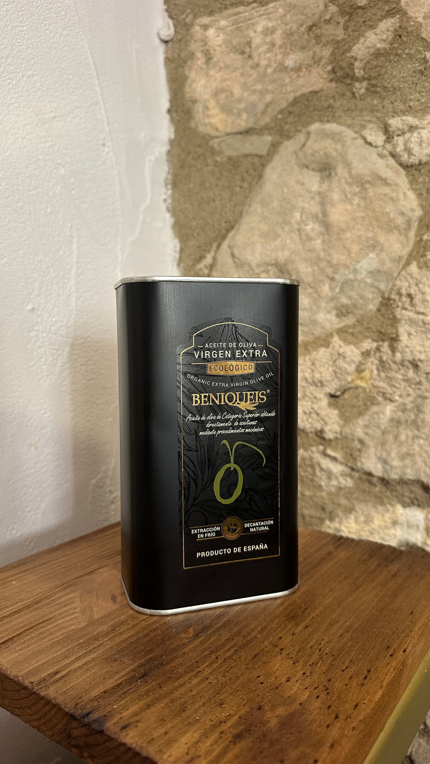 Beniqueis Organiczna Oliwa z oliwek Extra Virgin